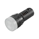 [CLC09W1] Señalizador LED con Alarma (220V AC (50/60Hz), Blanco)